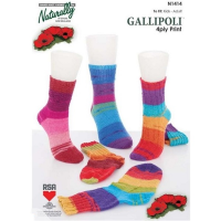 N1414 Gallipoli Print Socks